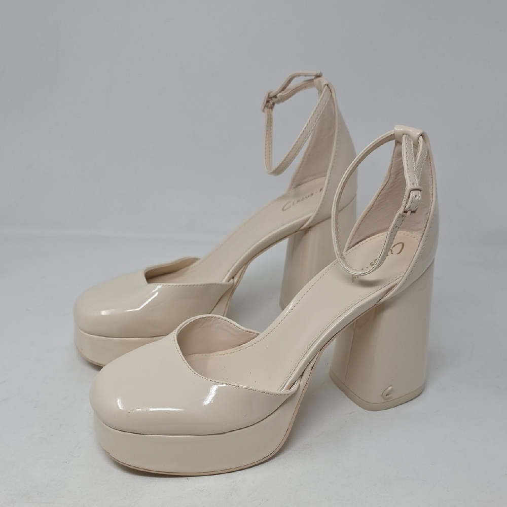 Circus by Sam Edelman Cream Platform Heels Size 7.5